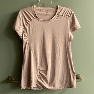 Shape Workout Tee Size XL Light Pink